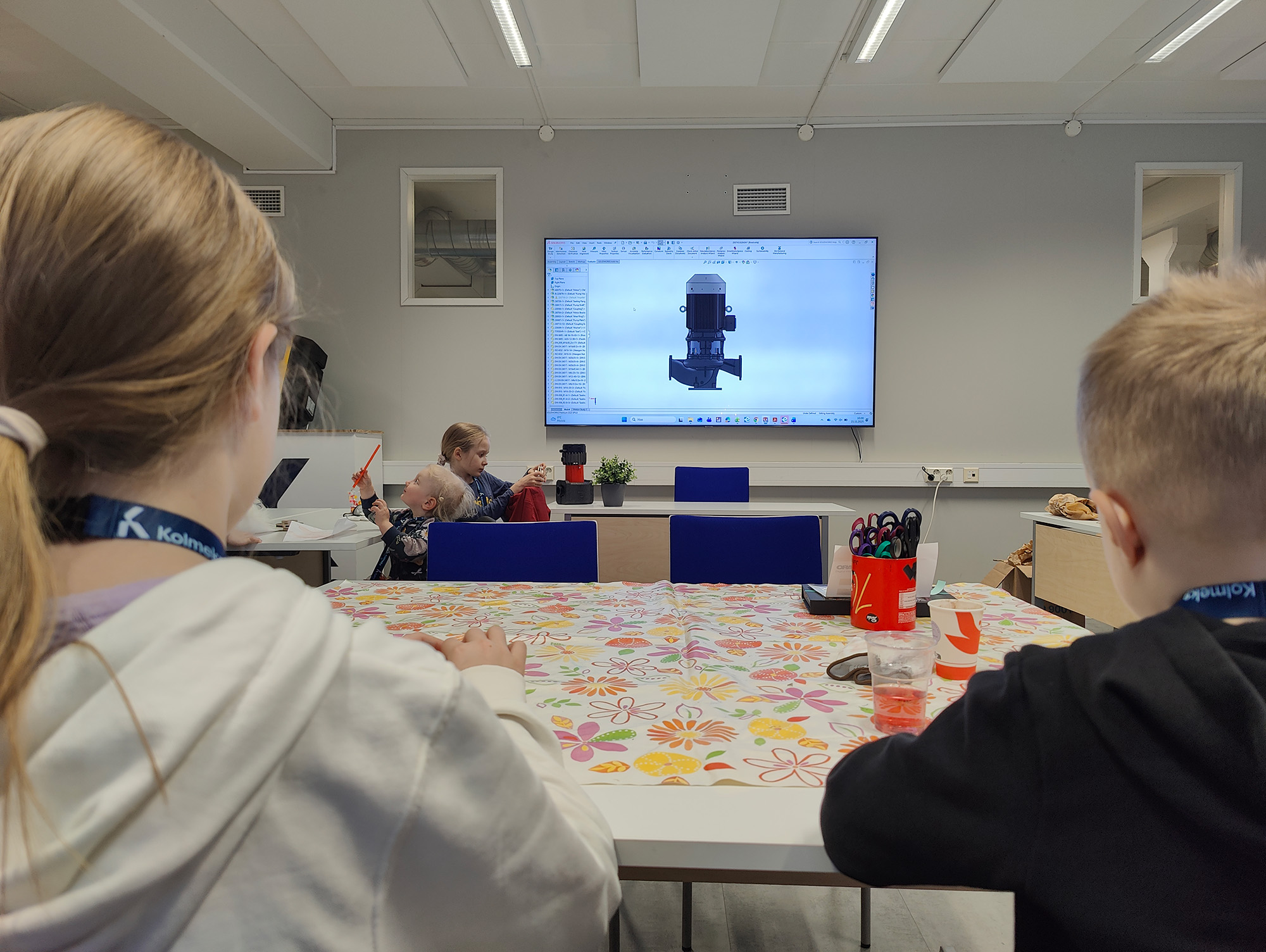 Lapset mukaan töihin -päivä Turengissa