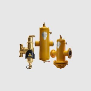 Spirocombi deaerator and dirt separator